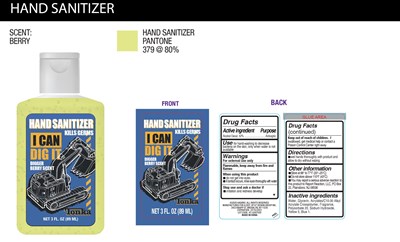 Label (Tonka(tnk 202)hand Sanitizer Label Artwork)